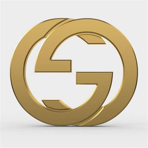 3d print gucci logo|gucci symbol logo.